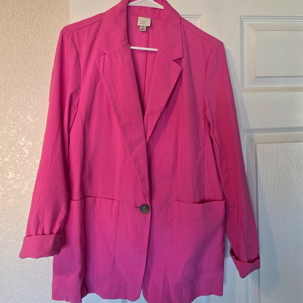 Hot pink blazer